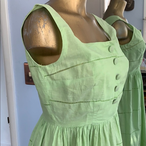 Vintage Cotton fit and flare sundress - as is - Picture 11 of 16